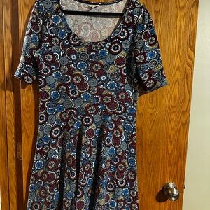 Colorful Patterned Dress